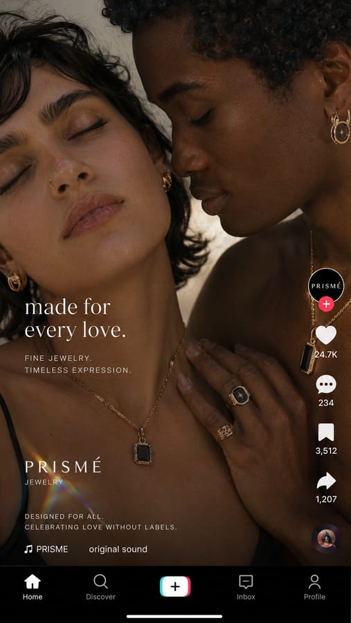 Prisme, spec ad concept