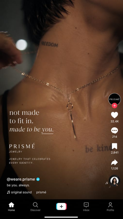 Prisme, spec ad concept